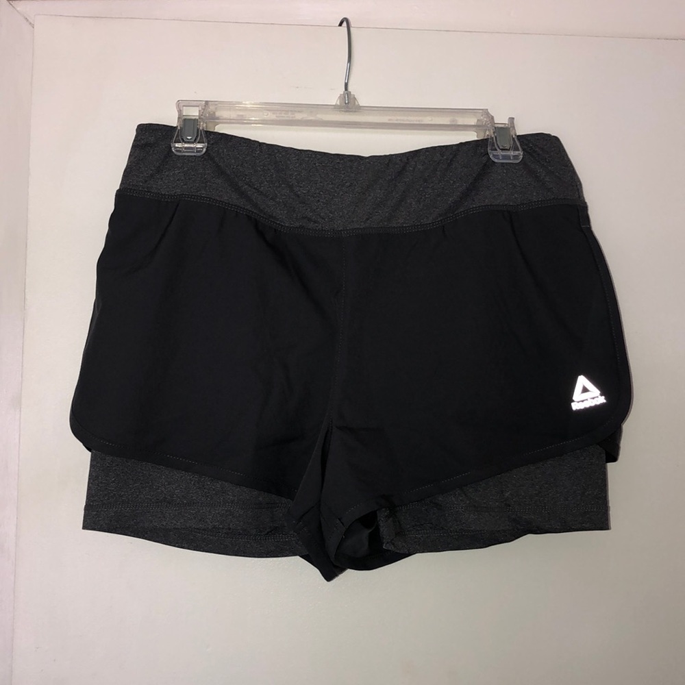 Gray Reebok shorts